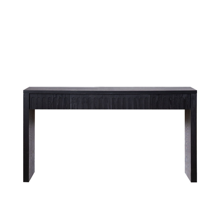 Modern Console Table With 4 Drawers, Entryway Table