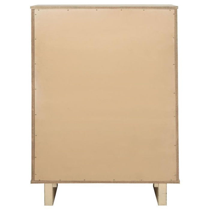 Kailani - 5-Drawer Bedroom Chest Of Drawers - Beige Oak