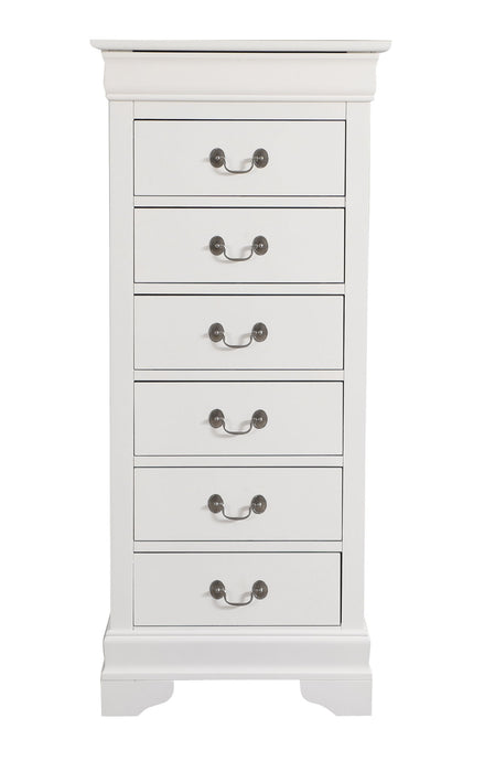 Traditional Style Lingerie Storage Chest Timeless