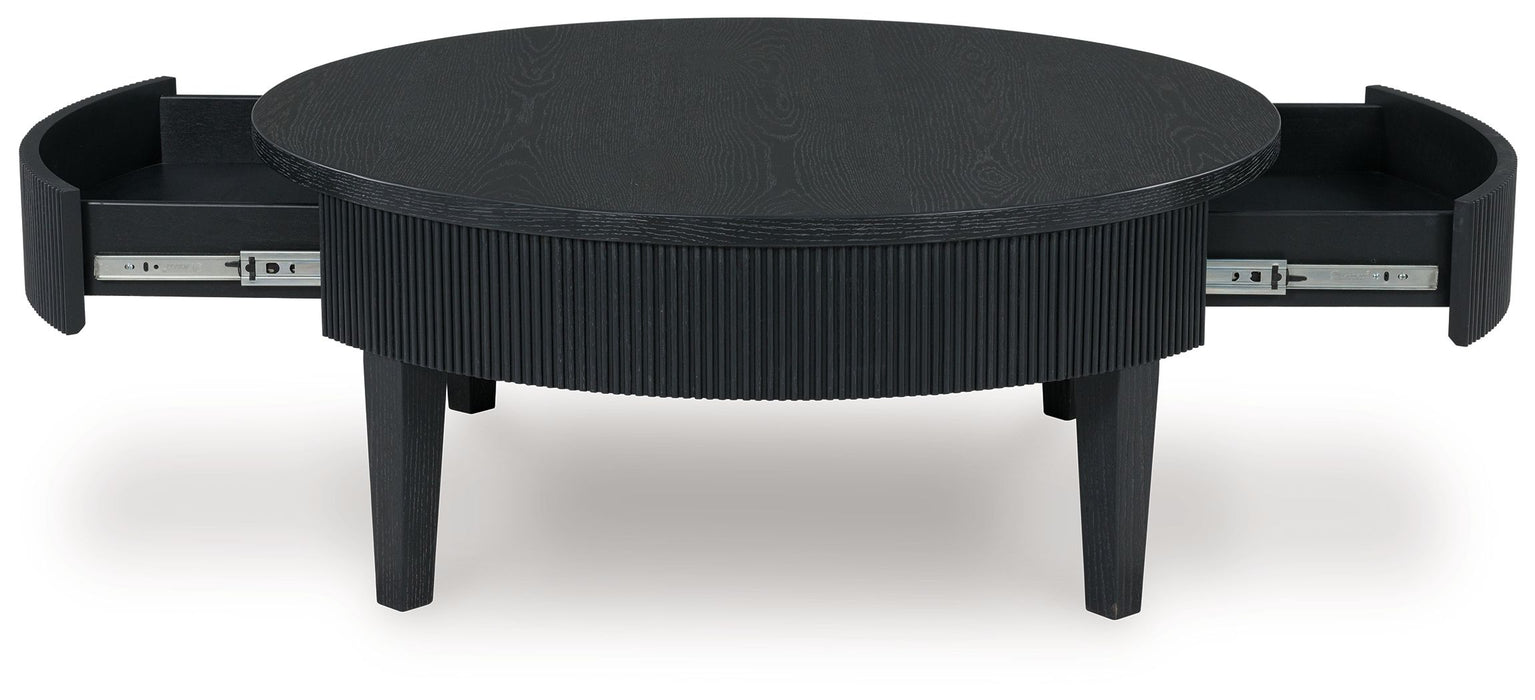 Marstream - Round Cocktail Table - Black