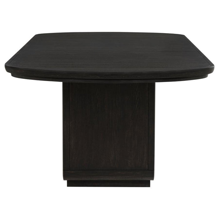 Leandro - 78" Extension Dining Room Table - Burnished Black