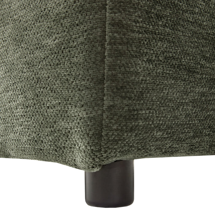 Modern Modular U-Shaped Sofa Bed With Movable Ottoman, USB Ports, Phone Holder