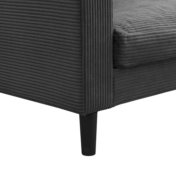 Modern Upholstered Resilience Three Seater Sofa