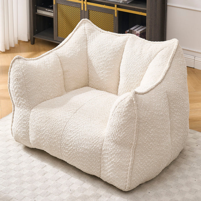 Comfortable Chenille Sofa Chairs With Highly Resilient Foam For Living Rooms And Bedrooms