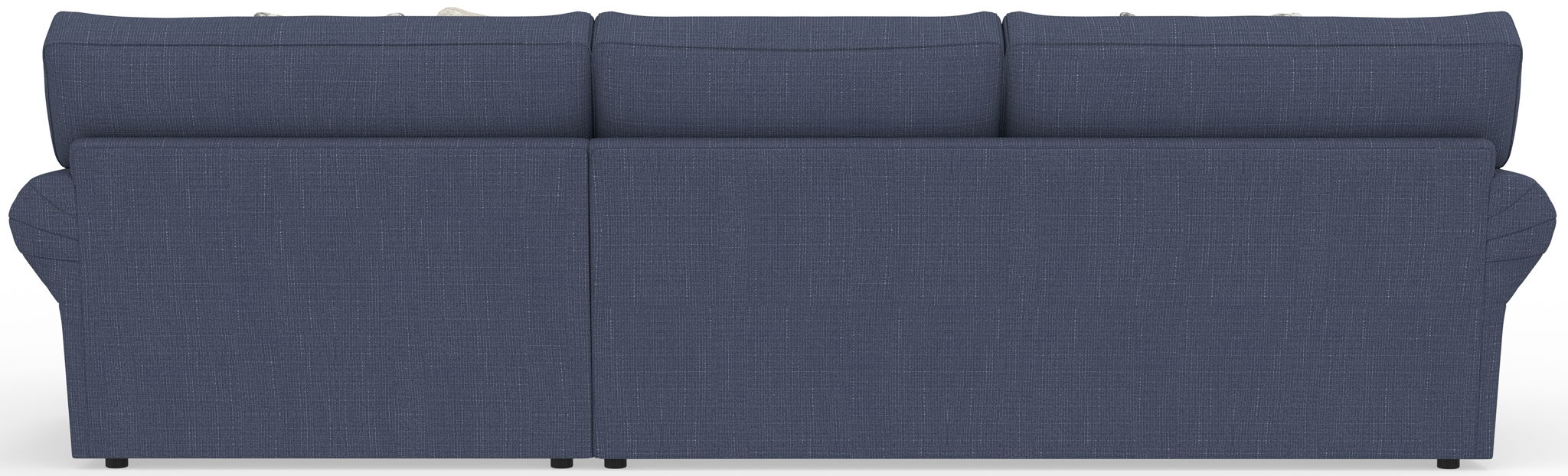 Cape May - Sofa Chaise With Comfort Coil Seating, 41" Cocktail Ottoman And 5 Accent Pillows Included
