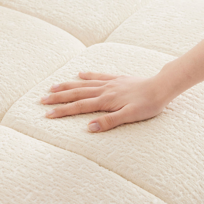 Modern Sofa & Pillows, Textured Cover, High Rebound Cushions