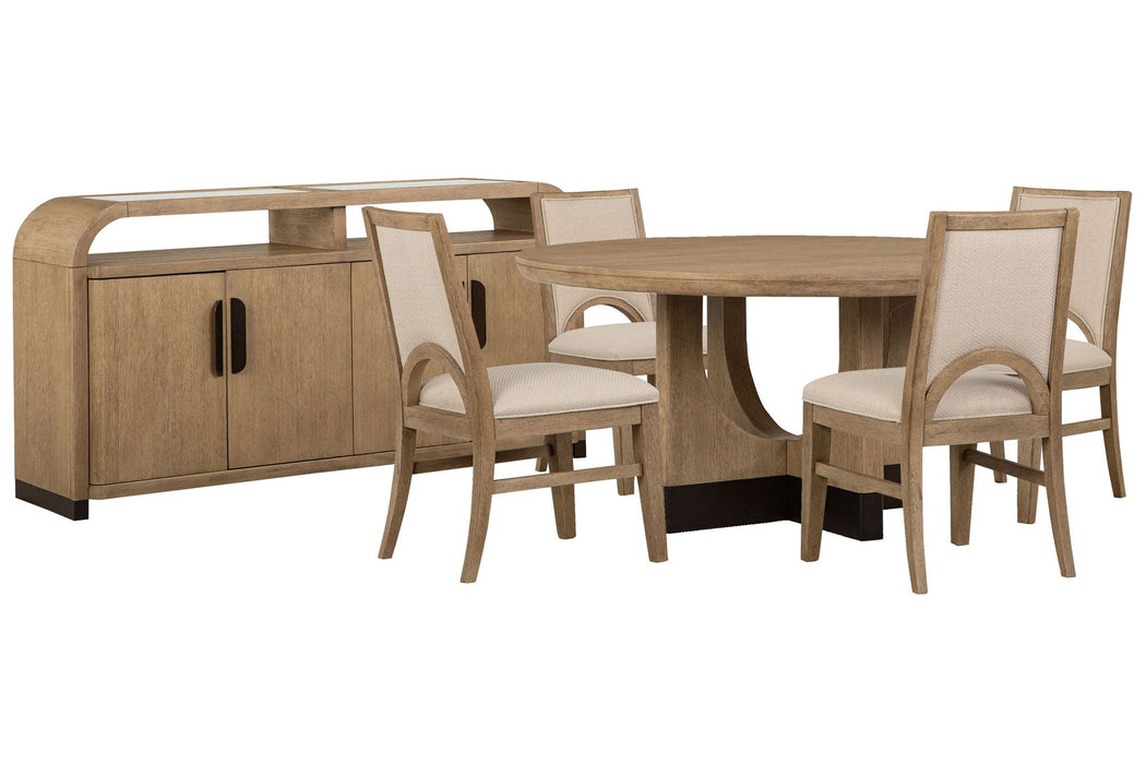 Tristan - 60" Round Dining Table Set