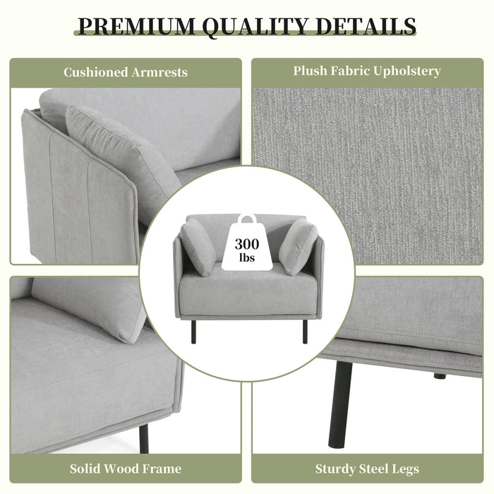 Vintage Modern Aesthetic Appeal Lounge Chair