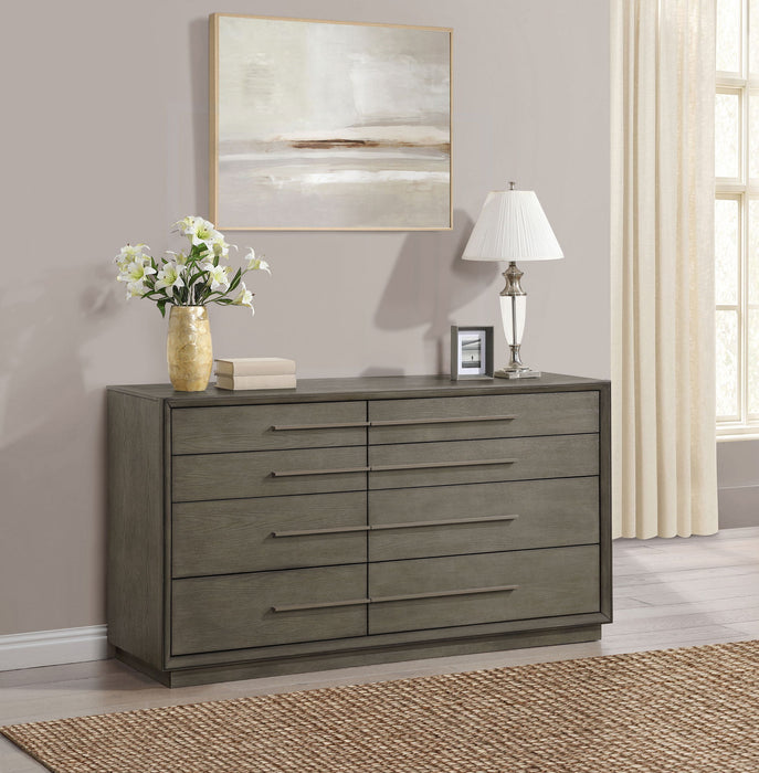 Durango 8-drawer Dresser Taupe Oak
