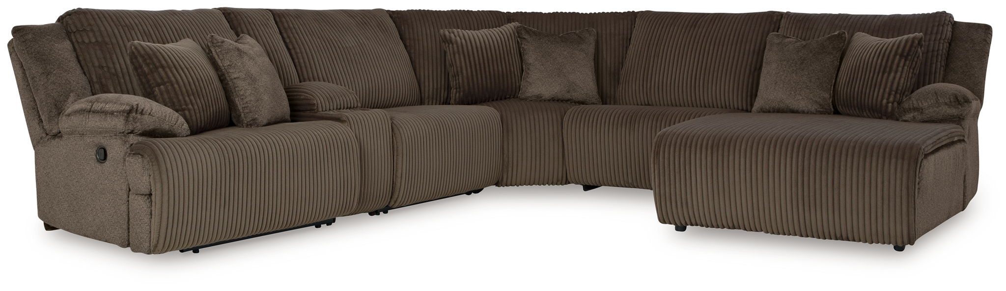 Top Tier - 6 Piece Reclining Sectional