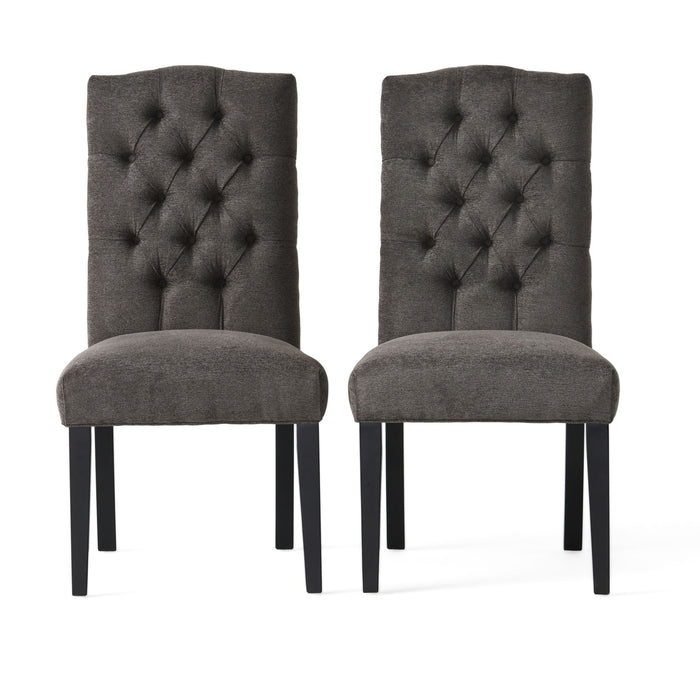 Harriet - Tufted Dining Chair With Button Tufting And Diamond Stitching