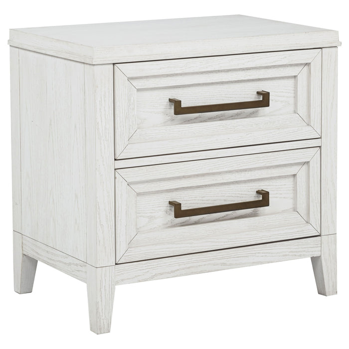 Marielle 4-piece Queen Bedroom Set Distressed White