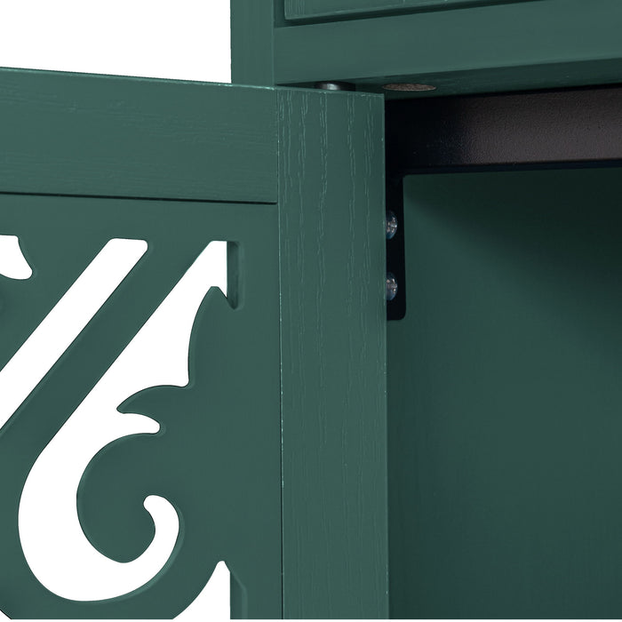 2 Door 2 Drawer Elegant Cabinet