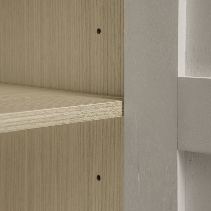 2 Door Cabinet, American Furniture, Suitable For Bedroom, Living Room, Study - Natural