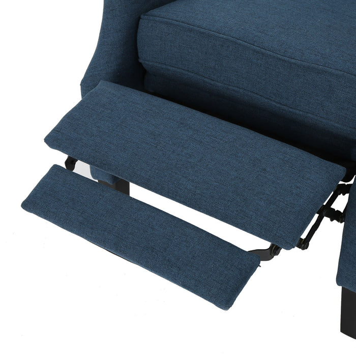 Westeros Wing Back Fabric Upholstered Recliner