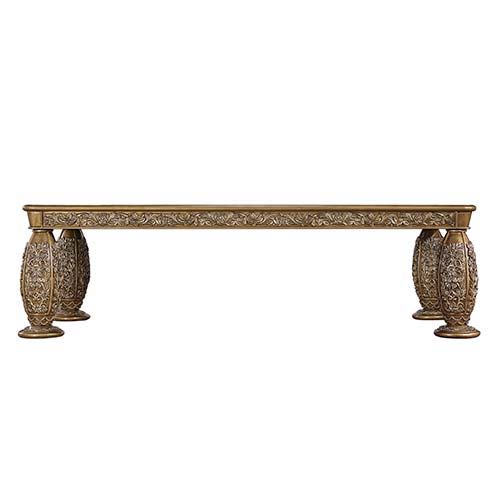 Constantine - Dining Table - Brown & Gold