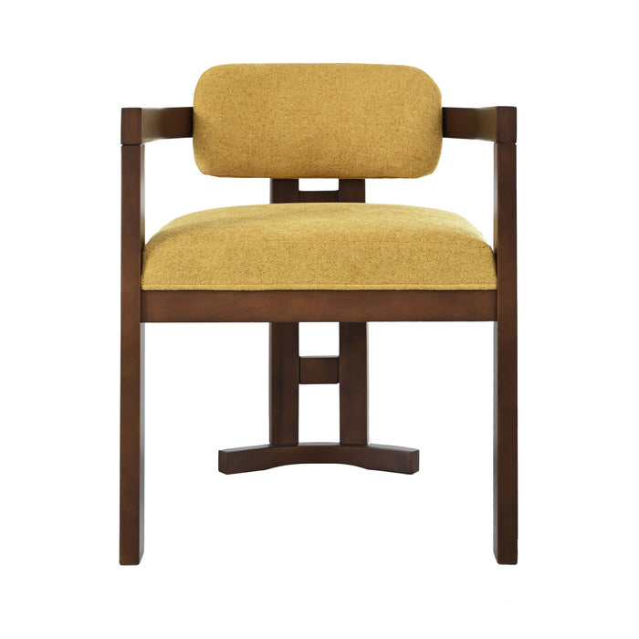 Stylish Indoor Upholstered Wood Dining Chair (Set of 2)