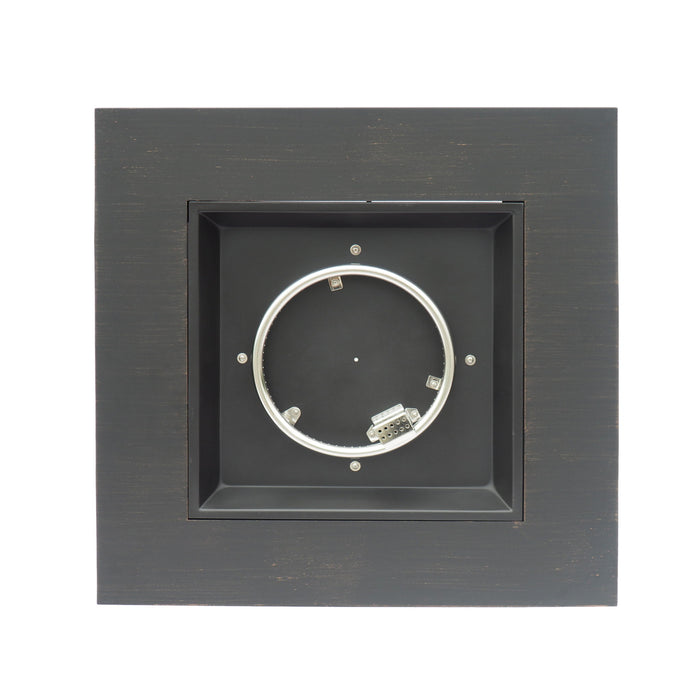 Outdoor Patio Gas Burning Fire Pit Table 50,000 Btu, Square