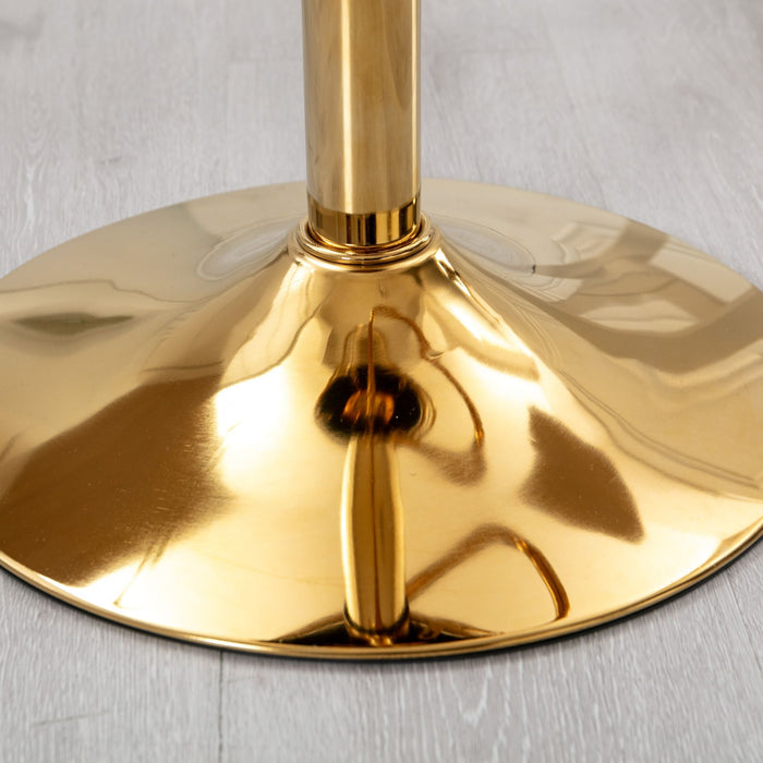 Unique Design Bar Chair, 360 Degree Rotation, Adjustable Height, Suitable For Dining Room And Bar