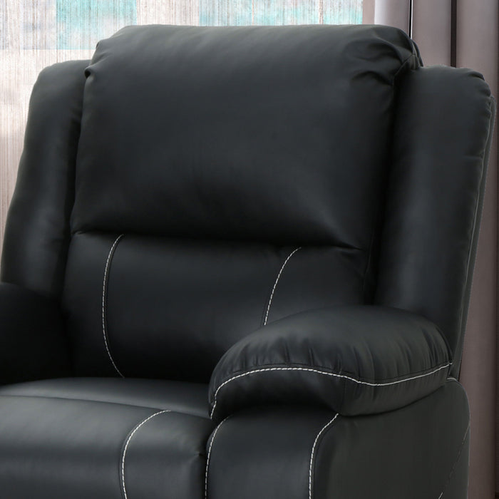 Stylish Wide Manual Swivel Standard Recliner