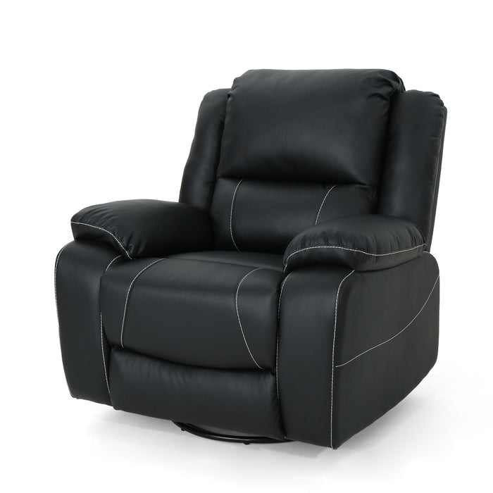 Stylish Wide Manual Swivel Standard Recliner