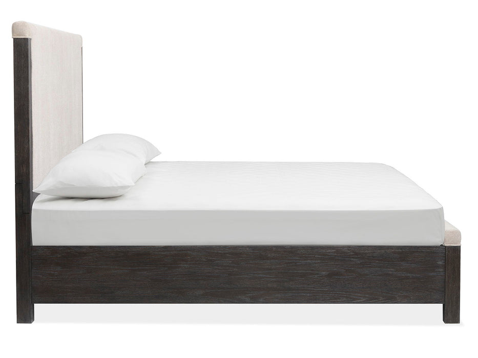 Plum Creek - Upholstered Panel Storage Bed