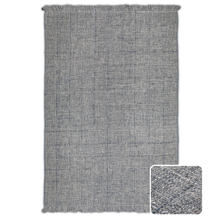 Tenney - 6' X 9' Area Rug - Gray / Blue