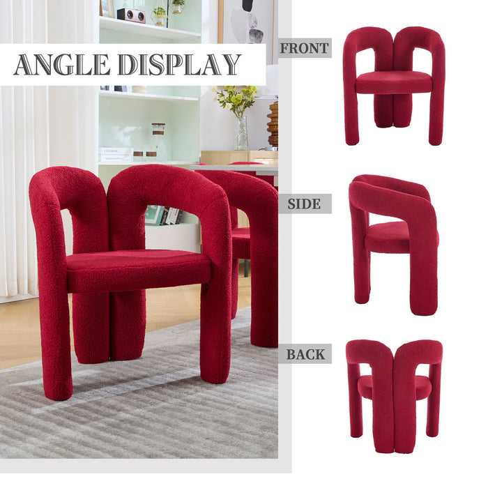 Coolmore Contemporary Designed Accent / Dining Chair With Armrests
