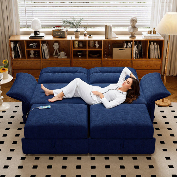 Sofa Bed With Convertible Design, Living Room Furniture