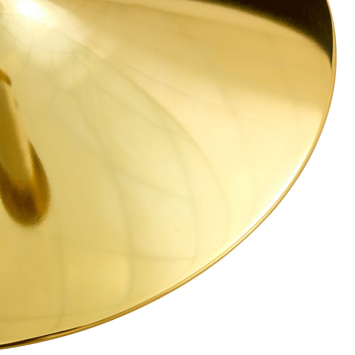 Modern Minimalist Round Dining Table With Glass Top