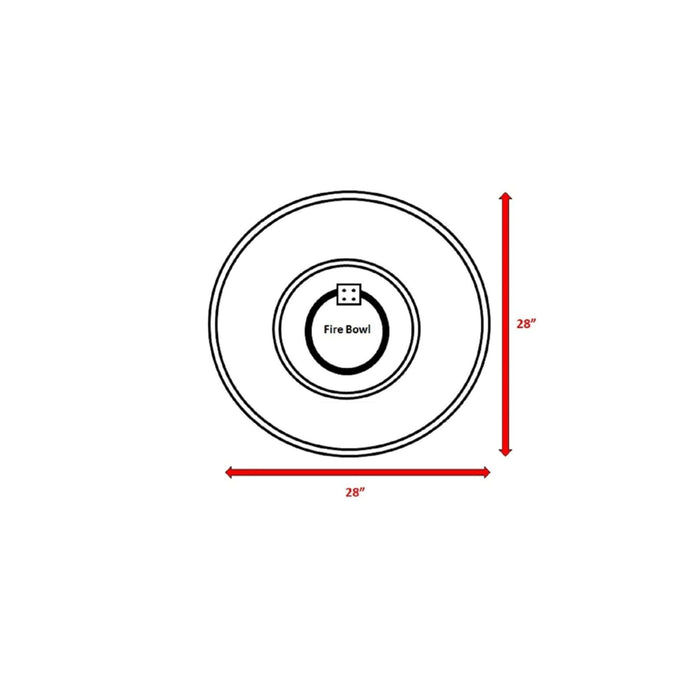 Reinforced - Outdoor Fire Pit Versatile Design