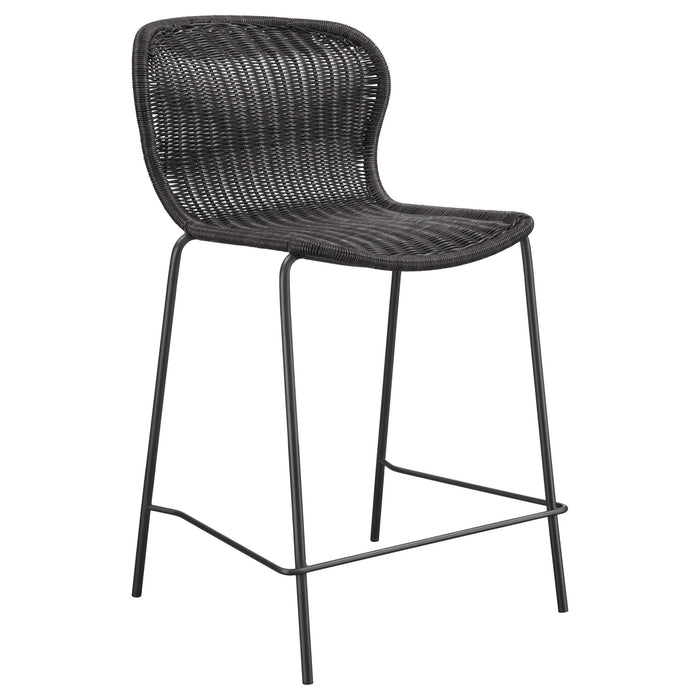 Mckinley - Counter Chair (Set of 2) Seat - Brown