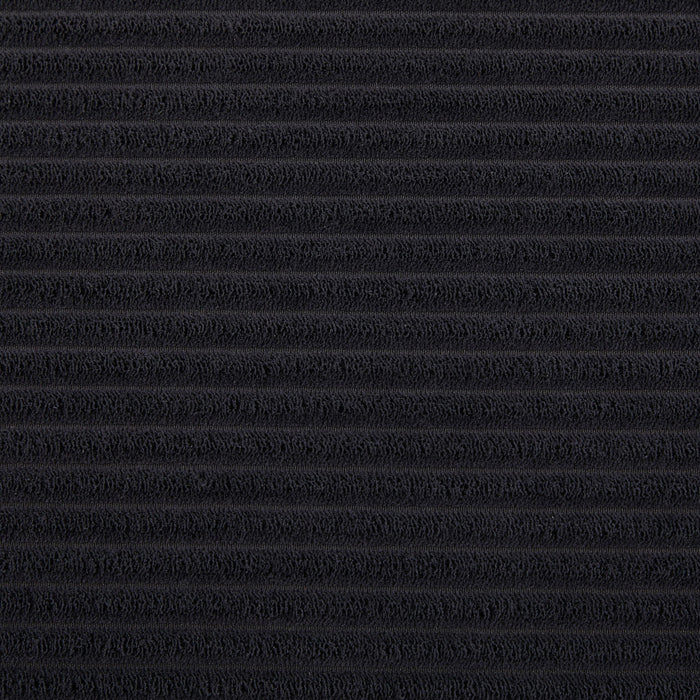 Modern Corduroy Deep Seat Sectional Sofa With Ottoman