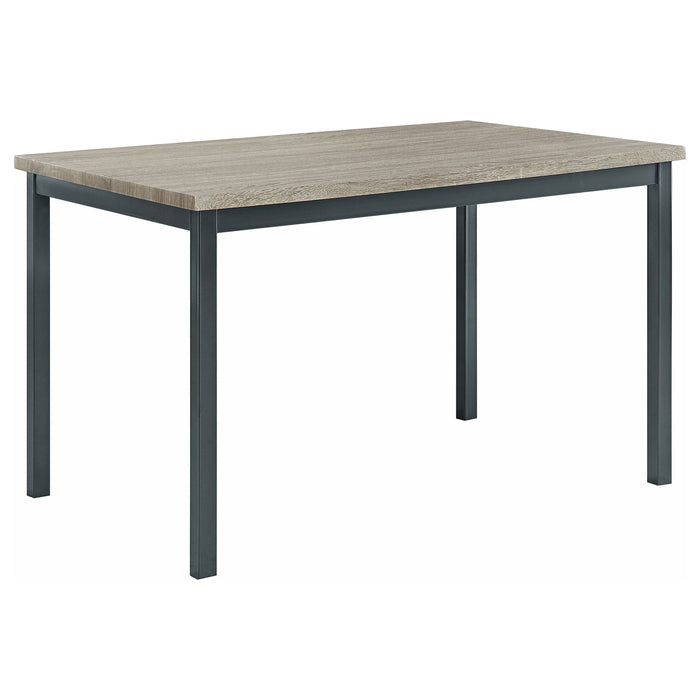 Macy - 5 Piece Dining Set - Black