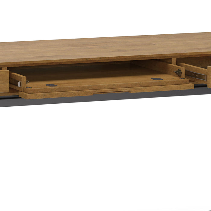 Banting - Mid Century Wide Desk, Handcrafted