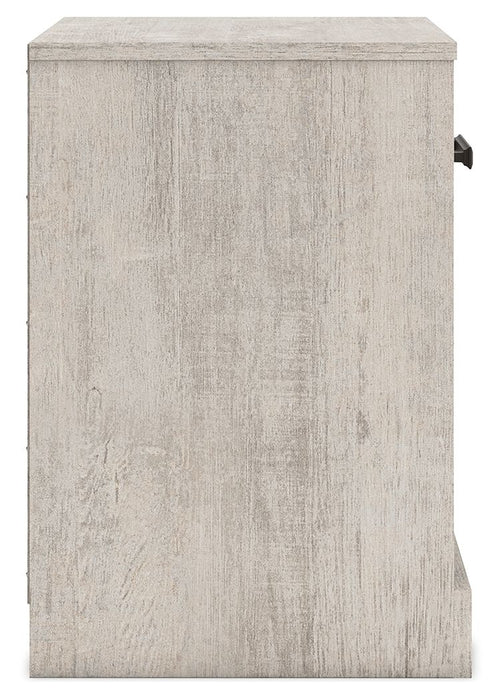 Shawburn - One Drawer Night Stand - Gray