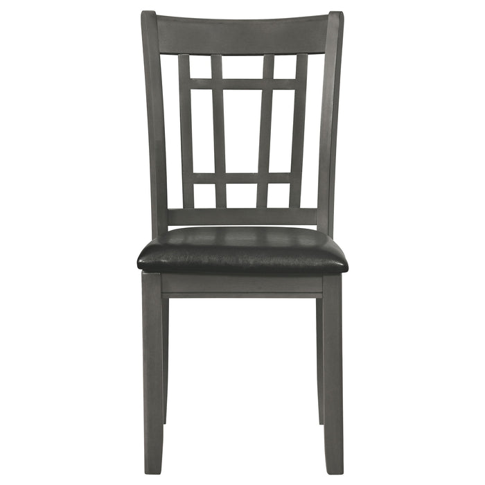 Lattice Back Side Chairs (Set of 2)