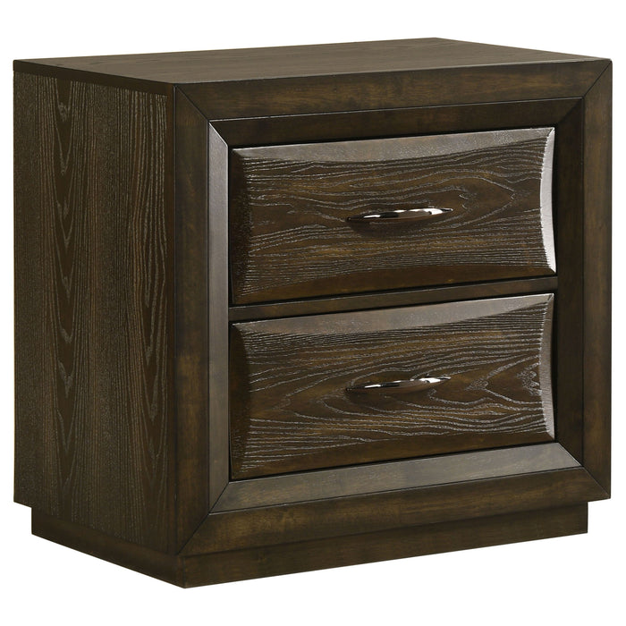 Atlas 5-piece Queen Bedroom Set Dark Oak