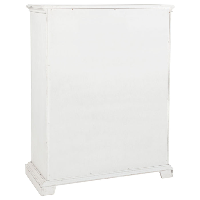 McKinney 5-drawer Bedroom Chest of Drawers Vintage White