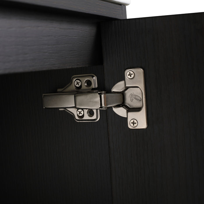 Modern Freestanding Bathroom Vanity With 2 Doors