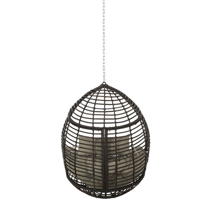 Morris Teardrop - Hanging Chair With Chain And Water Resistant Cushions