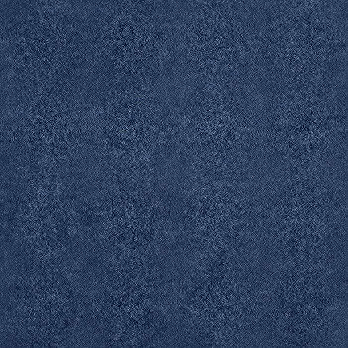 6 Drawer Upholstered Dresser With Mirror - Blue