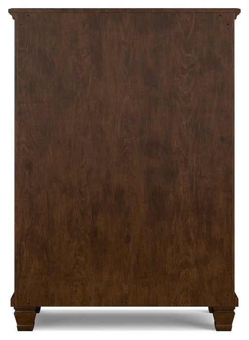 Danabrin - Five Drawer Chest - Brown