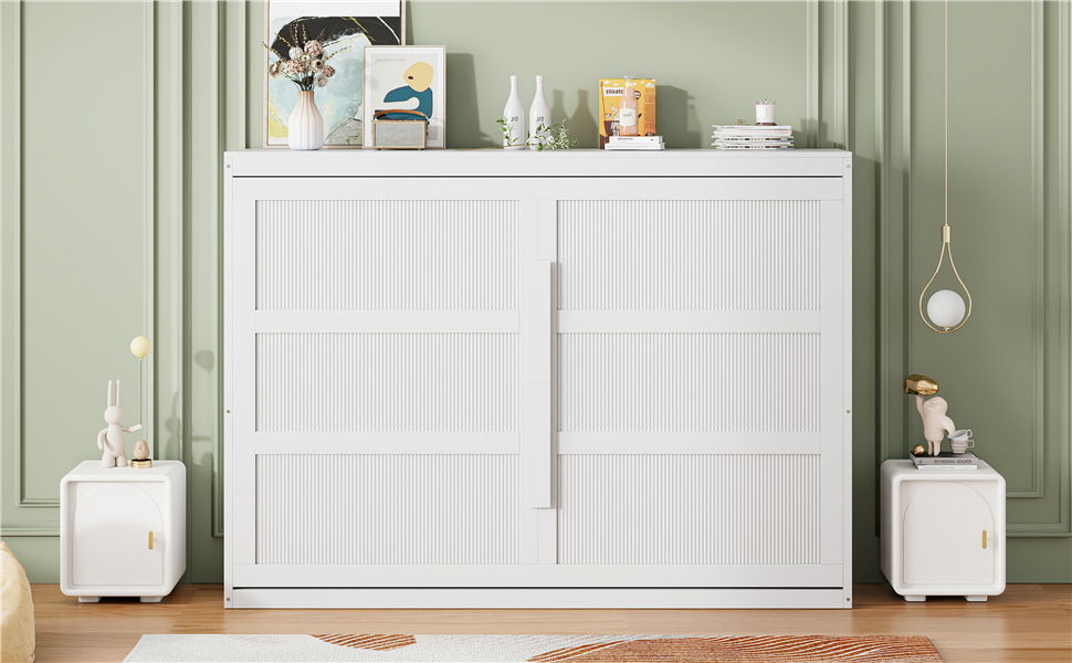 Murphy Wall Bed Modern Design With LED Lights