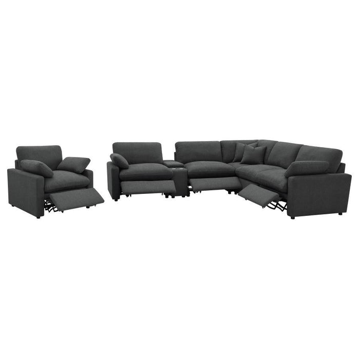 Collins - 6-Piece Modular Power Reclining Sectional
