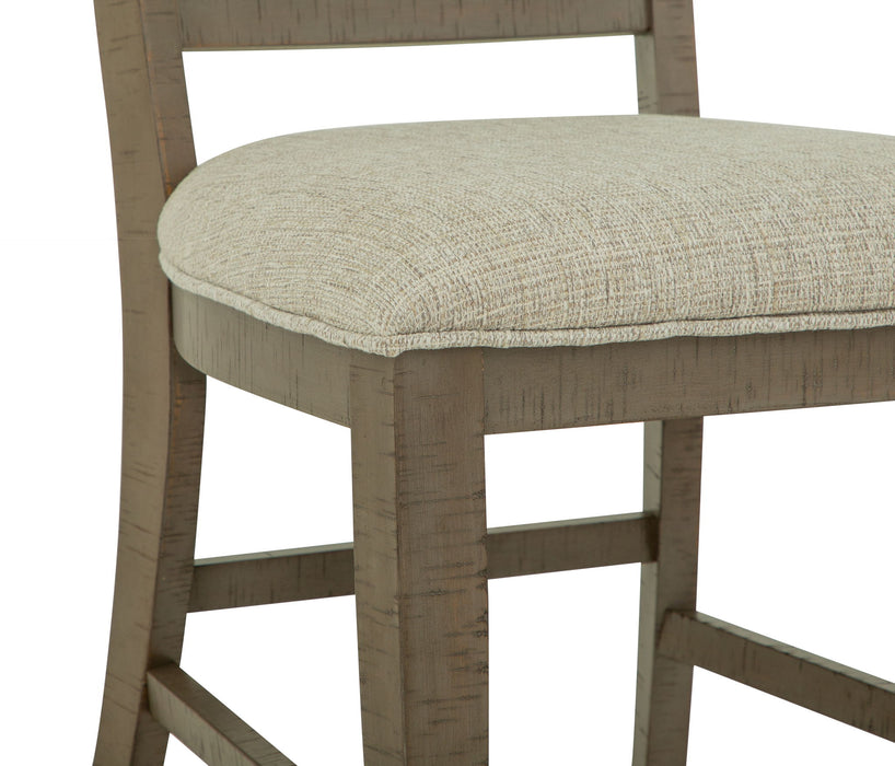 Paxton Place - Step Upholstered Side Chair (Set of 2) - Dovetail Grey