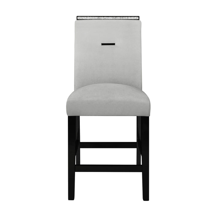Ariya - Bar Stools (Set of 2) - Black / Gray