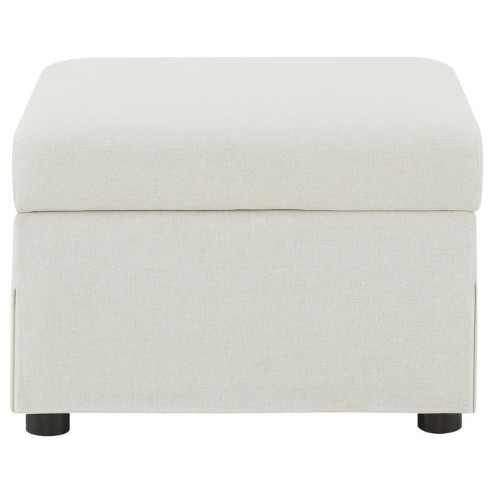 Winter - Upholstered Hydraulic Lift Top Storage Ottoman