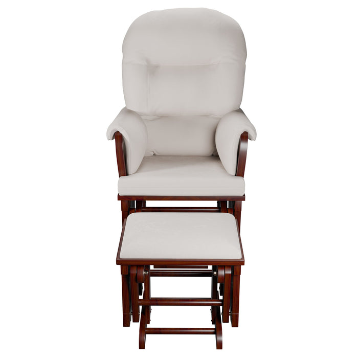 Glider Chair With Ottoman