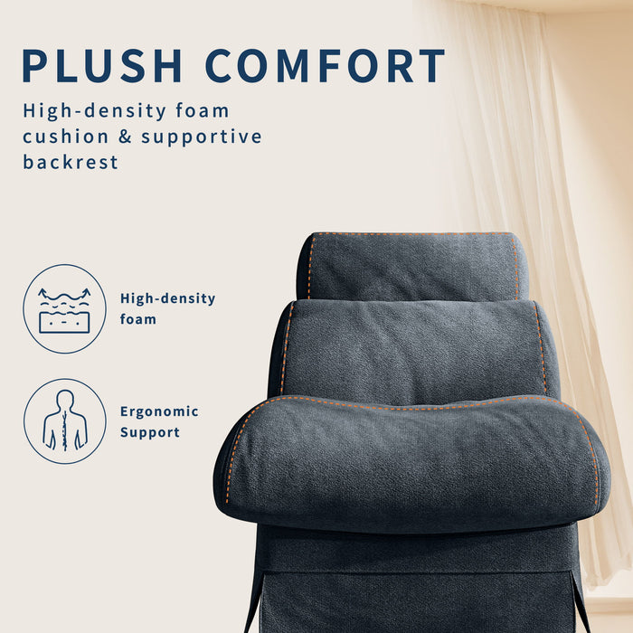 Accent Chair, Soft Medium Firm Upholstery For Living Room